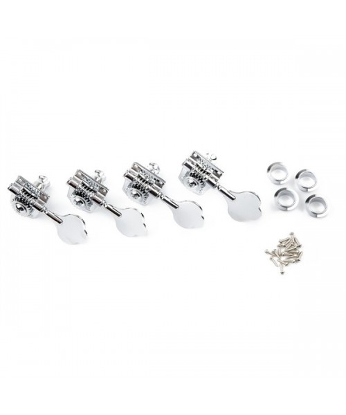 FENDER FENDER Standard Parts-HIGHWAY One Series Bass Tuning Machines Chrome 0036400049