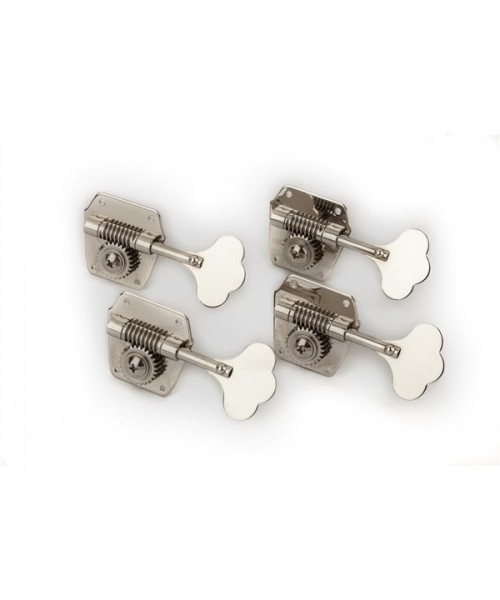 FENDER FENDER PARTS PURE VINTAGE BASS TUNING MACHINES NICKEL-PLATED STEEL NICKEL 0078834049