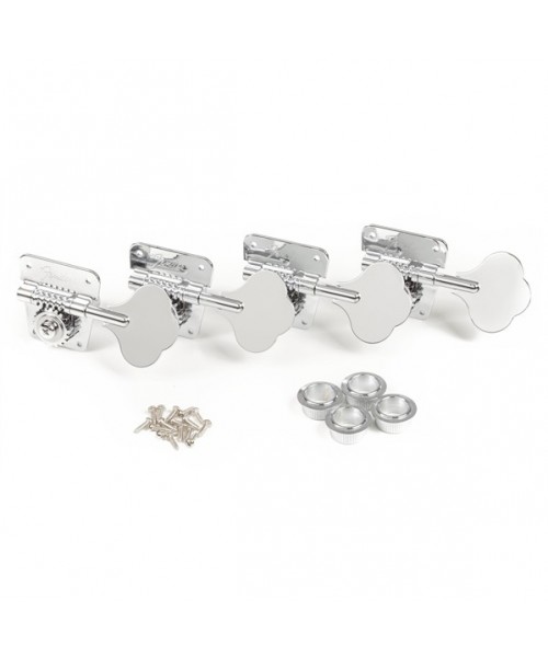 FENDER FENDER PARTS PURE VINTAGE '70S BASS TUNING MACHINES NICKEL/CHROME NICKEL 0076568049