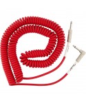 FENDER Cable FENDER Original Series Coil Cable Straight-Angle 30 '(9m) Fiesta Red 0990823005