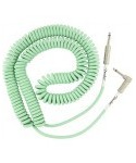 FENDER CAVO FENDER ORIGINAL SERIES COIL CABLE STRAIGHT-ANGLE 30'(9M) SURF GREEN 0990823007