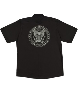 FENDER FENDER Lifestyle Custom Shop Eagle Work Shirt S Black 9190112306
