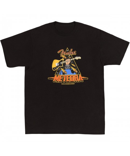 FENDER FENDER LIFESTYLE METEORA T-SHIRT BLACK S 9190113306