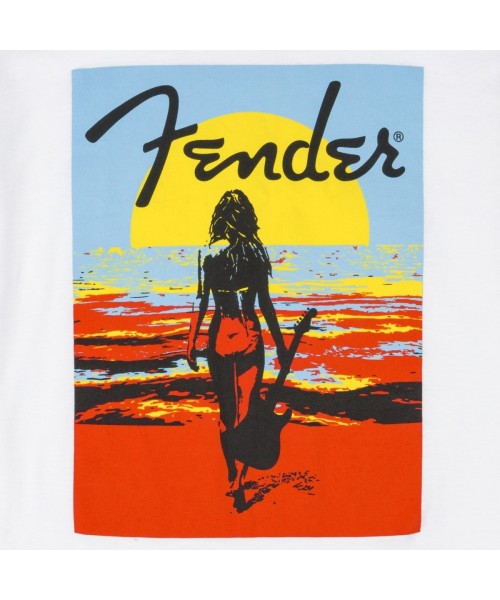 FENDER FENDER Lifestyle endlESS Summer T-Shirt White M 9190133406