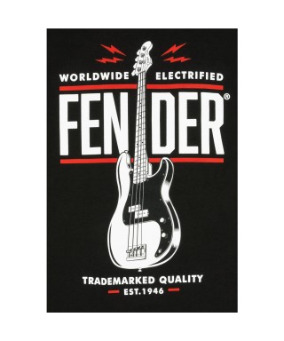 FENDER FENDER LIFESTYLE P-BASS T-SHIRT BLACK M 9190134406