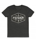 FENDER FENDER LIFESTYLE AMPLIFIERS LOGO T-SHIRT DARK GREY XL 9194010518