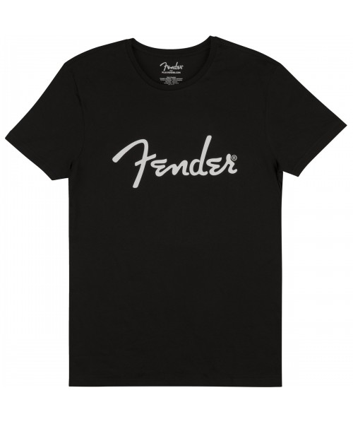 FENDER FENDER Lifestyle Spaghetti Logo Men's Tee Black M 9193010502