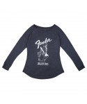 FENDER FENDER Lifestyle Mermaid Women's Long Sleeve Navy M 9190145406
