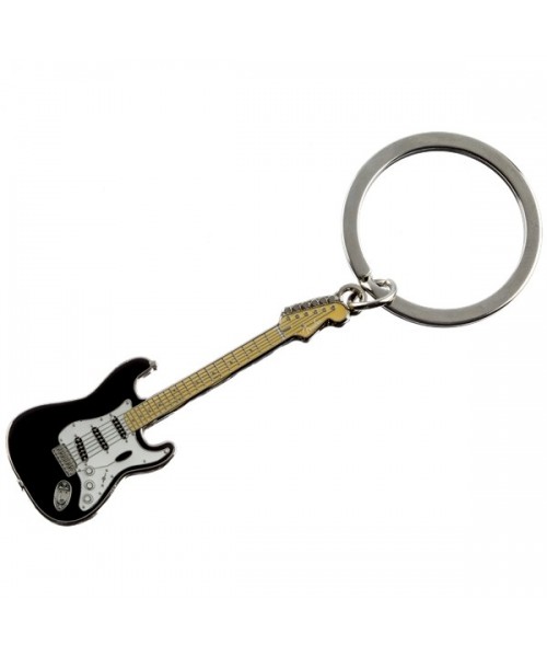 FENDER FENDER LIFESTYLE STRATOCASTER KEYCHAIN  BLACK 9100327400