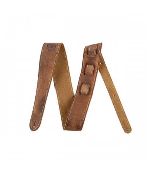 FENDER Shoulder belt FENDER Road Worn Brown 0990660050