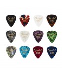 FENDER PLETTRI FENDER 351 CELLULOID MEDLEY 12-PACK MULTI-COLOR EXTRA HEAVY 0980300700