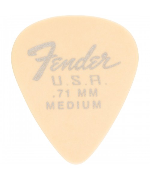 FENDER Picks FENDER Hard-Tone 351 Shape .71 Olympic White 12-Pack 1987351800
