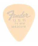 FENDER Picks FENDER Hard-Tone 351 Shape .71 Olympic White 12-Pack 1987351800