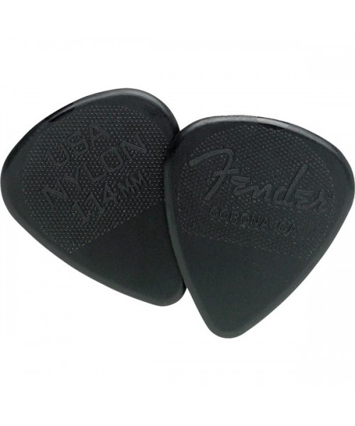 FENDER PLETTRI FENDER 351 SHAPE NYLON BLACK 0986351950