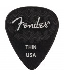 FENDER PLETTRI FENDER 351 SHAPE THIN BLACK 1983351106