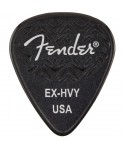 FENDER Picks FENDER 351 Shape Extra Heavy Black 1983351706