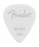 FENDER Picks FENDER 351 Shape Extra Heavy White 1983351780