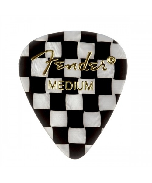 FENDER Picks FENDER 351 Shape Graphic 12-MEDIUM CHECKER PACK 1980351302