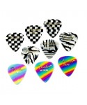 FENDER Picks FENDER 351 Shape Graphic 12-MEDIUM CHECKER PACK 1980351302