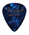 FENDER PLETTRI FENDER PREMIUM CELLULOID 351 SHAPE BLUE MOTO MEDIUM 1980351802