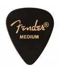 FENDER Picks FENDER Premium CelluloID 351 Shape 12-Black Medium Pack 1980351806