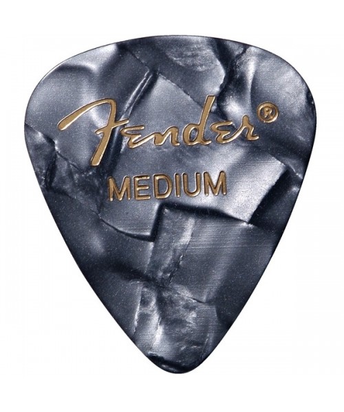 FENDER Picks FENDER Premium CelluloID 351 Shape 12-Pack Black Motorcycle Medium 1980351843