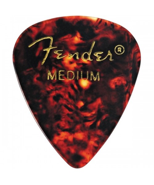FENDER Picks FENDER 351 Shape Classic 12-Tortoise Shell Medium Pack 1980351800