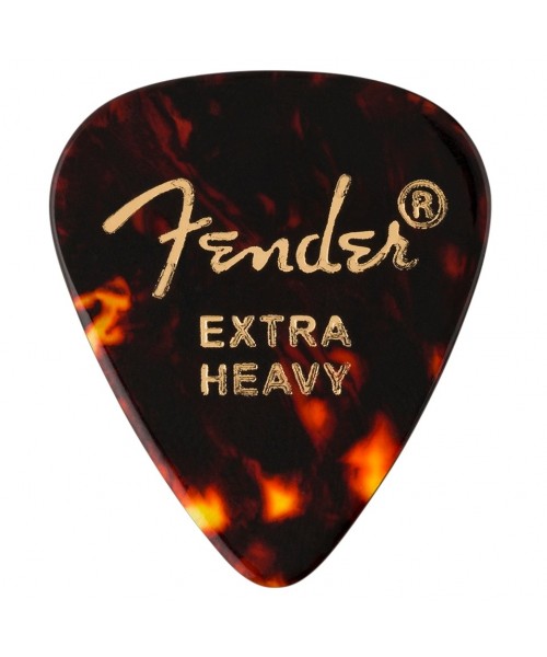 FENDER Picks FENDER 351 Shape Classic 12-Pack Heavy Tortoise Shell 1980351200