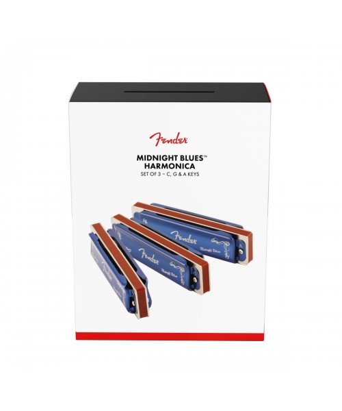 FENDER ARMONICA FENDER MIDNIGHT BLUES PACK OF 3 0990702121