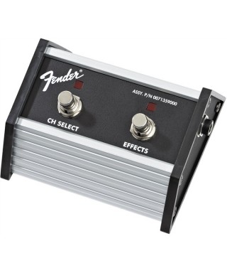 FENDER FENDER 2-BUTTON FOOTSWITCH: CHANNEL SELECT / EFFECTS ON/OFF WITH 1/4" JACK  0071359000
