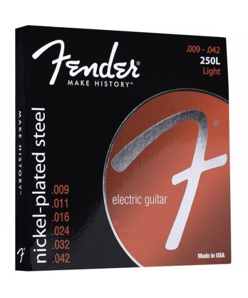 FENDER Muta FENDER 250l gauges .009-.042, (6) 0730250403