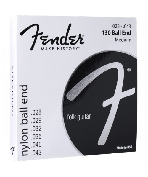 FENDER MUTA FENDER 130 CLEAR/SILVER BALL END 0730130400