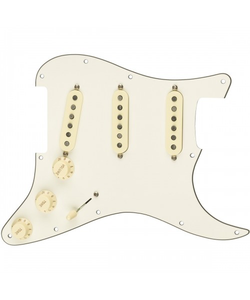 FENDER Mask FENDER Pre-Wired Strat Custom Shop Custom '69 SSS Parchment 0992341509