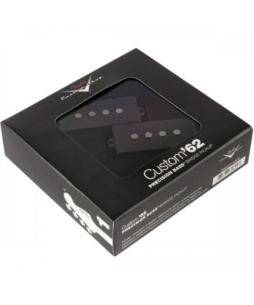 FENDER PICKUP FENDER CUSTOM SHOP '62 PRECISION BASS BLACK 0992214000