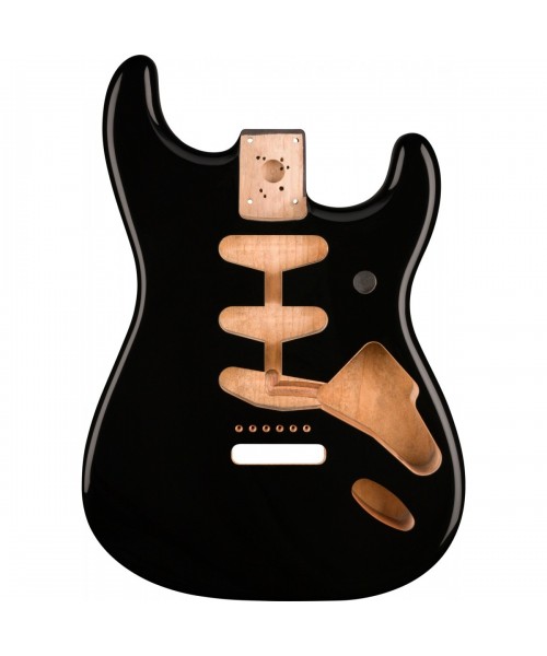 FENDER CORPO FENDER CLASSIC SERIES 60'S STRATOCASTER SSS ALDER VINTAGE BRIDGE MOUNT BLACK 0998003706