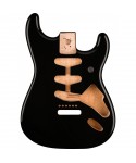 FENDER Body FENDER Classic Series 60's Stratocaster SSS Alder VINTAGE Bridge Mount Black 0998003706