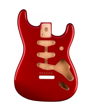 FENDER CORPO CLASSIC SERIES 60'S STRATOCASTER SSS ALDER B VINTAGE B MOUNT CANDY APP RED