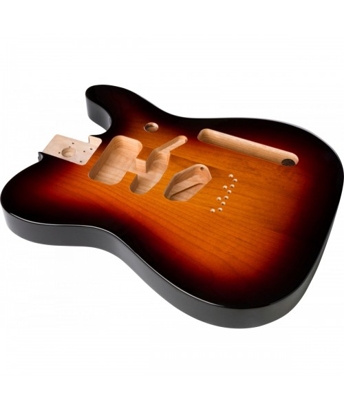 FENDER Body FENDER Deluxe Series Telecaster SSH Alder Modern Bridge Mount 3-C SunB 0997500700