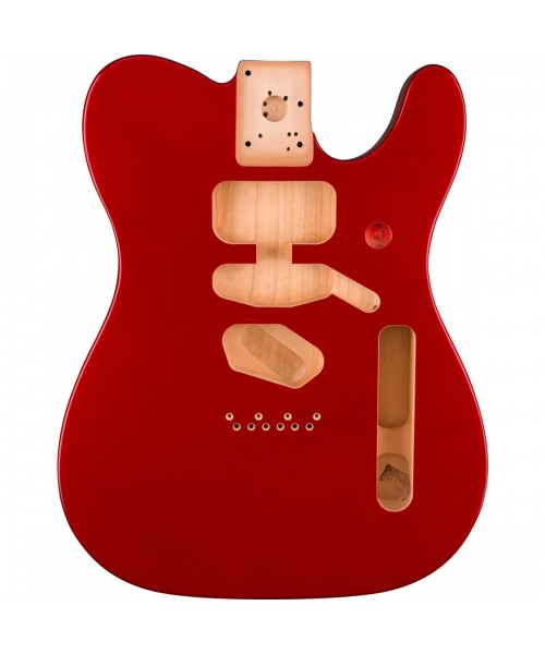 FENDER CORPO FENDER DELUXE SERIES TELECASTER SSH ALDER MODERN BRIDGE MOUNT CANDY APP RED 0997500709