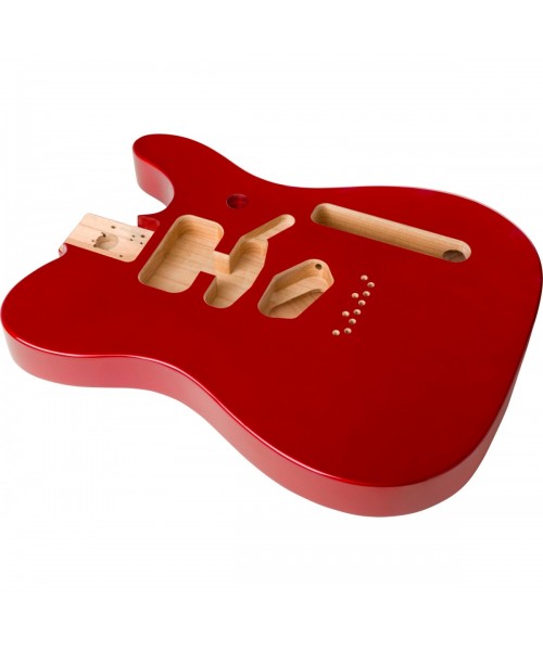 FENDER Body FENDER Deluxe Series Telecaster SSH Alder Modern Bridge Mount Candy App Red 0997500709