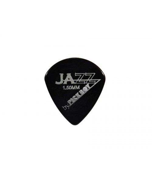 PICKBOY 1.50 MM. PICKS JAZZ BLACK, 50-P