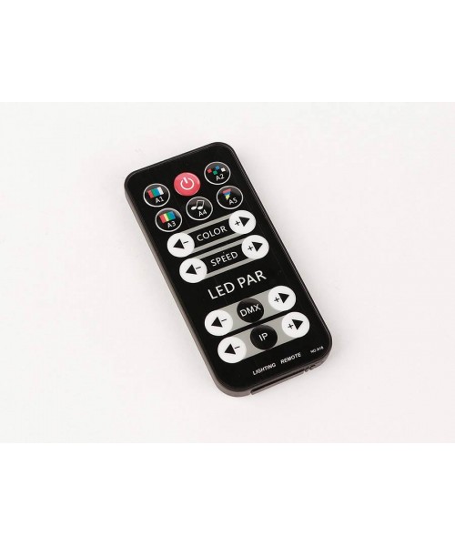 GLX LIGHTING SISTEMA PAR LED 4X12, 48WATT TOTALI, CON TELECOMANDO INCLUSO