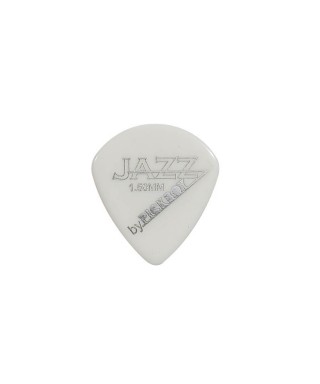 PICKBOY 1.50 MM. PICKS JAZZ WHITE, 50-P