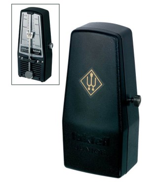 WITTNER Mechanical metronome, black