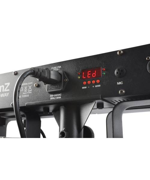 BEAMZ Led Parbar 4Way Kit 4-7x10W Quad DMX