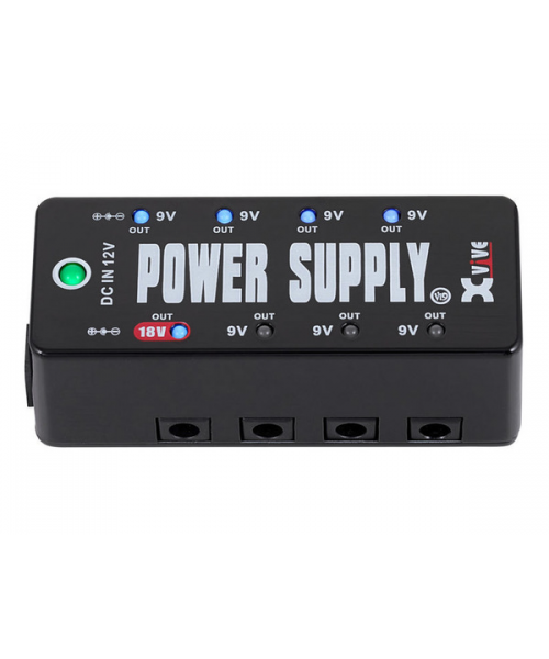 Xvive V19 POWER SUPPLY Alimentatore multiplo per effetti a pedale