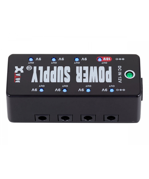 Xvive V19 POWER SUPPLY Alimentatore multiplo per effetti a pedale