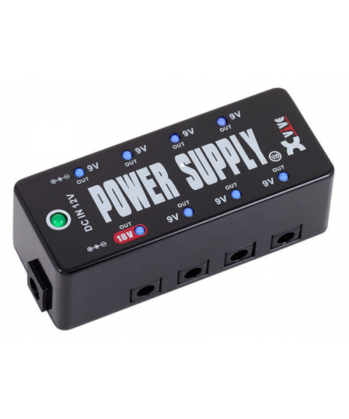 Xvive V19 POWER SUPPLY Alimentatore multiplo per effetti a pedale