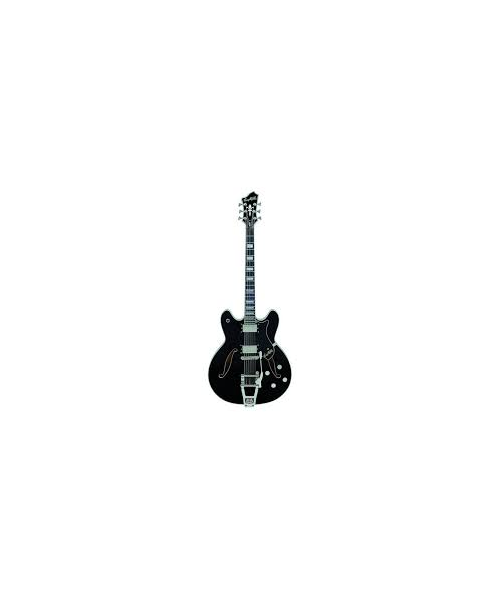 Hagstrom Tremar Viking DLX BLK