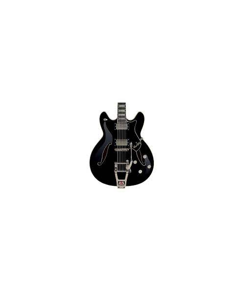 Hagstrom Tremar Viking DLX BLK